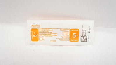 Ameritus AEG5-KMS 5ml Sterile Syringe for Oral/Enteral Use Only